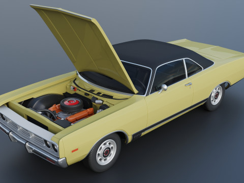 Dodge Polara 1969 Modèles 3D en vedette
