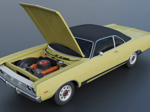 Dodge Polara 1969 3D Print Model