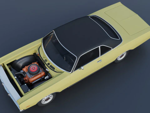 Dodge Polara 1969 3D Print Model