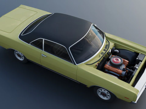 Dodge Polara 1969 3D Print Model