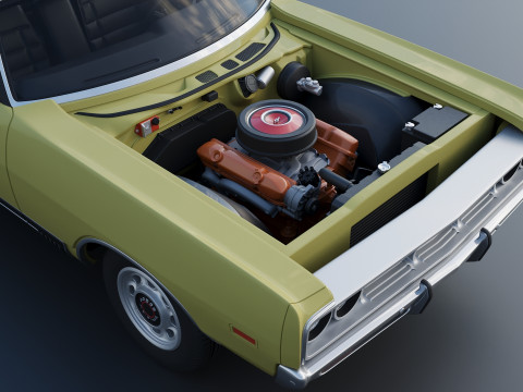 Dodge Polara 1969 Modèles 3D en vedette