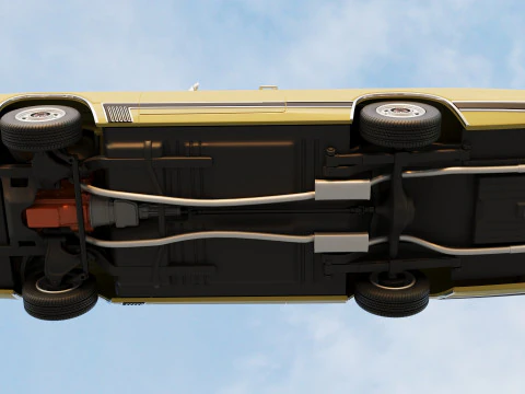 Dodge Polara 1969 3D Print Model