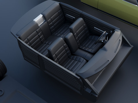Dodge Polara 1969 Modèles 3D en vedette