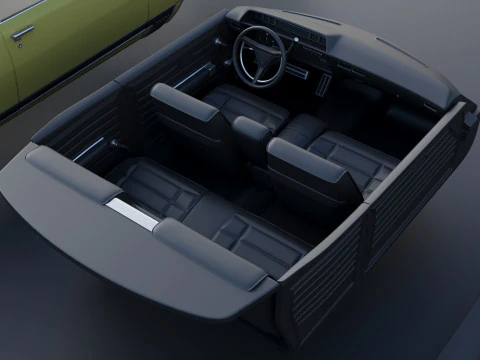 Dodge Polara 1969 3D Print Model