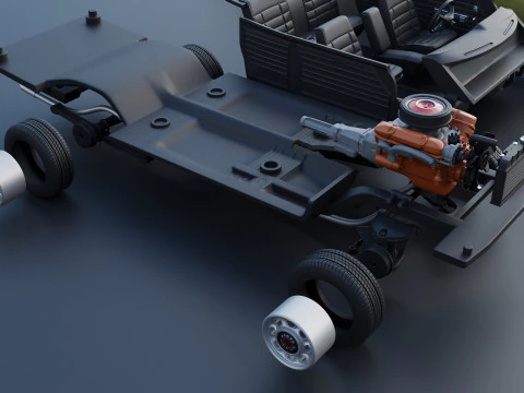 Dodge Polara 1969 3D Print Model