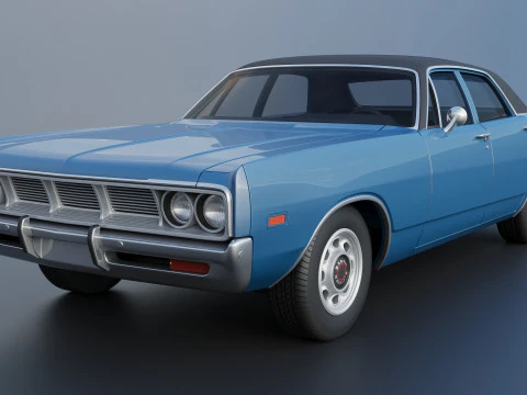 Dodge Polara Sedan 1969 3D Print Model