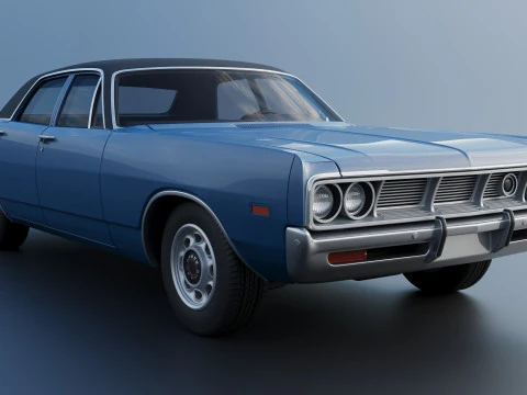Dodge Polara Sedan 1969 3D Print Model