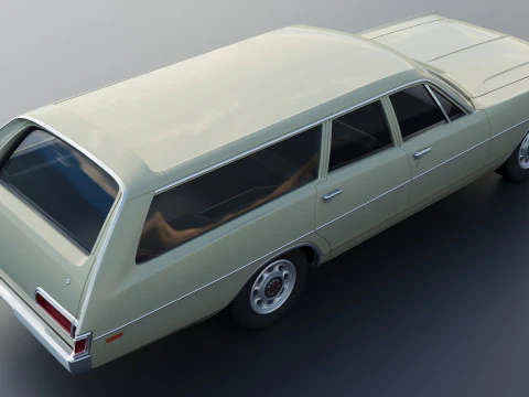 Dodge Polara Station Wagon 1969 3D Print Model