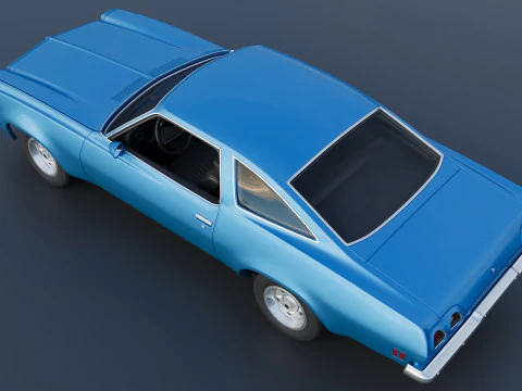 Chevrolet Chevelle 1973 3D Print Model
