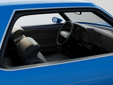 Chevrolet Chevelle 1973 3D 프린트 모델