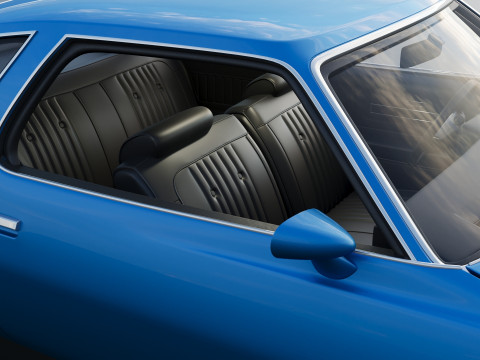 Chevrolet Chevelle 1973 3D 프린트 모델