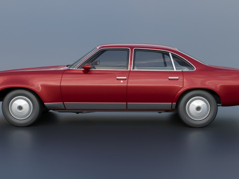 Chevrolet Chevelle Malibu Sedan 1973 3D प्रिंट मॉडल