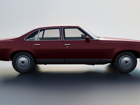 Chevrolet Chevelle Malibu Sedan 1973 3D प्रिंट मॉडल