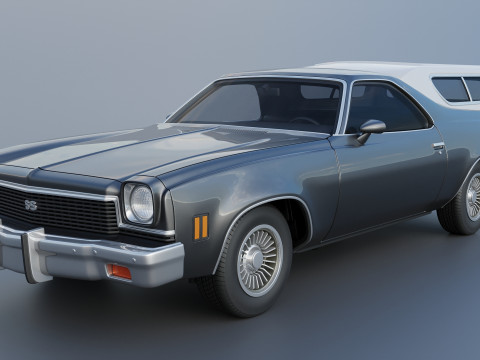 Chevrolet El Camino 1973 3D-printmodel
