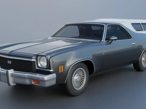 Chevrolet El Camino 1973 3D Print Model