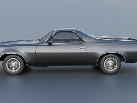 Chevrolet El Camino 1973 3D-printmodel