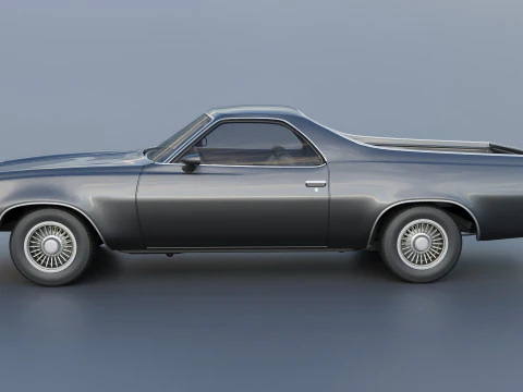 Chevrolet El Camino 1973 3D Print Model