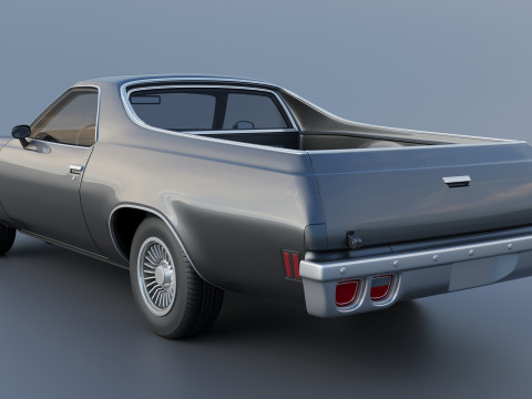 Chevrolet El Camino 1973 3D-printmodel