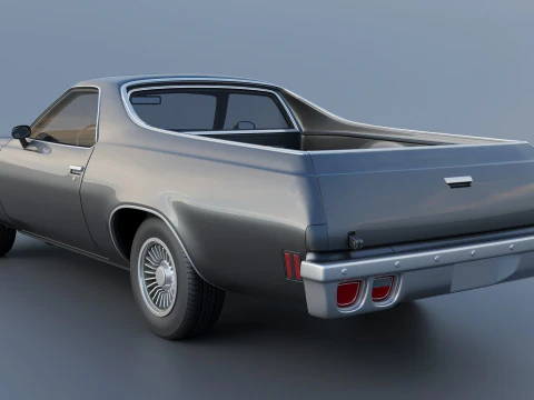 Chevrolet El Camino 1973 3D Print Model