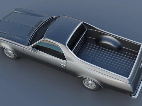 Chevrolet El Camino 1973 3D Print Model