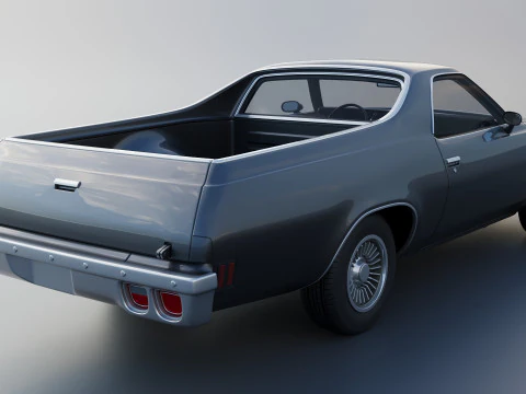 Chevrolet El Camino 1973 3D Print Model