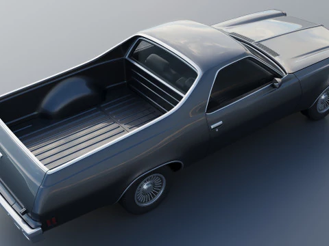 Chevrolet El Camino 1973 3D Print Model