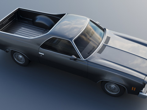 Chevrolet El Camino 1973 3D-printmodel