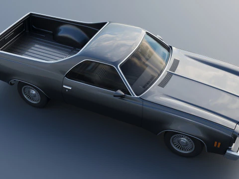Chevrolet El Camino 1973 3D Print Model