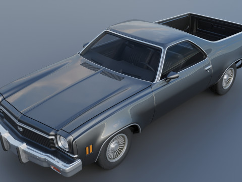 Chevrolet El Camino 1973 3D-printmodel