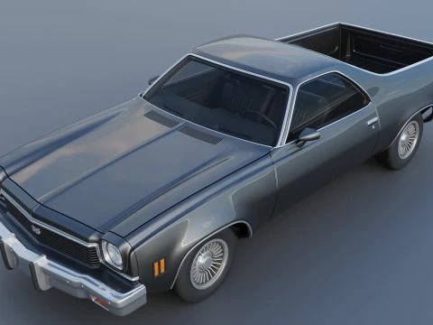 Chevrolet El Camino 1973 3D Print Model