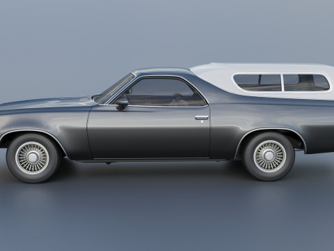 Chevrolet El Camino 1973 3D-printmodel