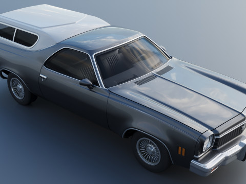 Chevrolet El Camino 1973 3D-printmodel