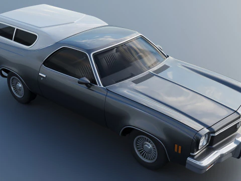 Chevrolet El Camino 1973 3D Print Model
