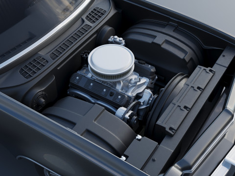 Chevrolet El Camino 1973 3D-printmodel