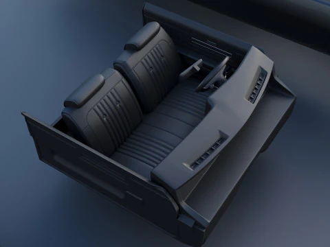 Chevrolet El Camino 1973 3D Print Model