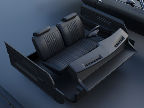 Chevrolet El Camino 1973 3D-printmodel