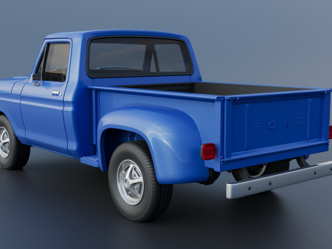 F-100 1973 3D Print Model