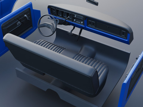 F-100 1973 3D Print Model
