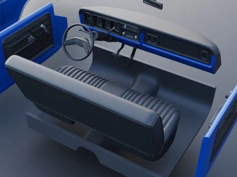 F-100 1973 3D Print Model