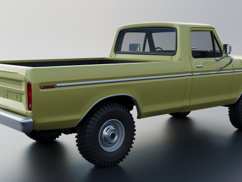 F-250 1973 Model do druku 3D