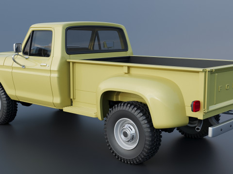 F-250 1973 Model do druku 3D
