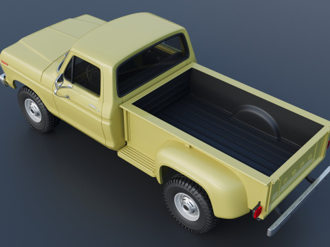 F-250 1973 Model do druku 3D