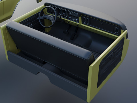 F-250 1973 Model do druku 3D