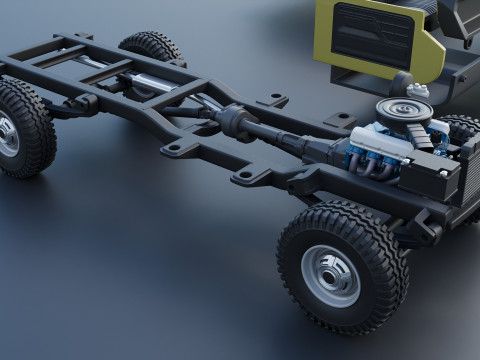F-250 1973 Model do druku 3D