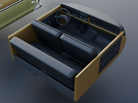 F-250 SuperCab 1974 3D Print Model