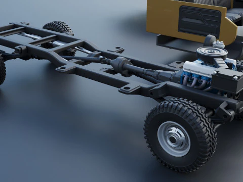 F-250 SuperCab 1974 3D Print Model