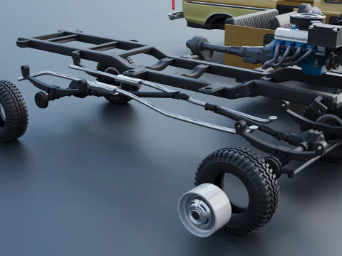 F-250 SuperCab 1974 3D Print Model