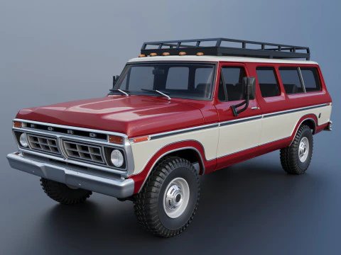 B250 Carryall 1977 3D Print Model
