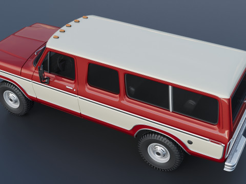 B250 Carryall 1977 3D Принт Модель
