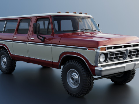 B250 Carryall 1977 3D Принт Модель
